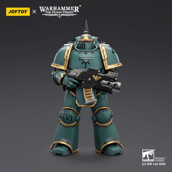 Figurka Warhammer Herezja Horusa 1/18 - Sons of Horus MK III Tactical Legionary- Zdjęcie 3