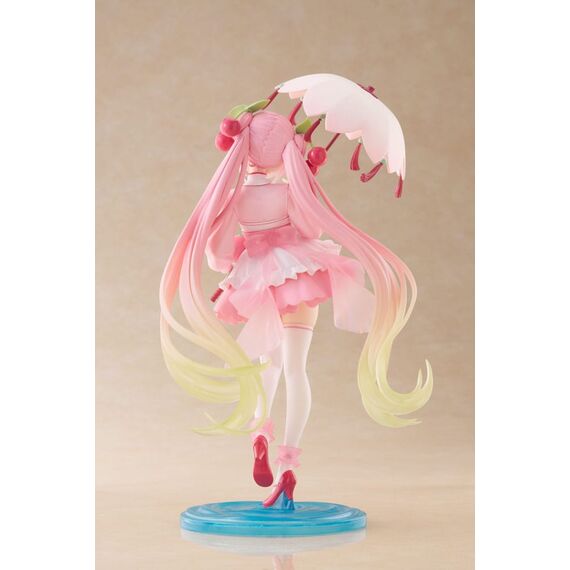 Figurka Hatsune Miku AMP+ Sakura Miku (Sakura Dress Ver.)- Zdjęcie 7