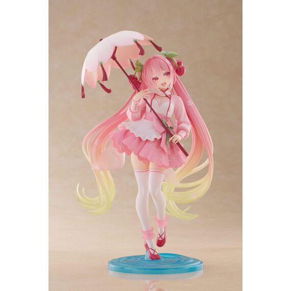 Figurka Hatsune Miku AMP+ Sakura Miku (Sakura Dress Ver.)- Zdjęcie 11