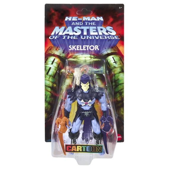 Figurka He-Man and the Masters of the Universe (2002) Origins - Skeletor (Cartoon Collection)- Zdjęcie 3