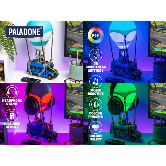 Lampka 3D Fortnite - Battle Bus- Zdjęcie 9