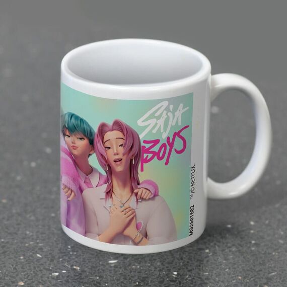 Kubek K-Pop Demon Hunters - Saja Boys (325 ml) #2- Zdjęcie 5