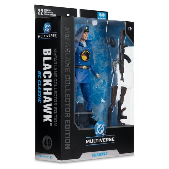 Figurka DC Multiverse McFarlane Collector Edition - Blackhawk (DC Classic)- Zdjęcie 15