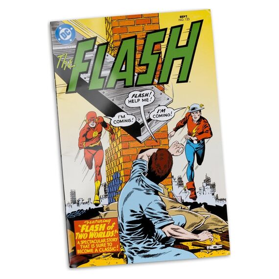Figurka z komiksem DC Direct Page Punchers - The Flash Jay Garrick (The Flash #123) [Red Platinum Edition]- Zdjęcie 13
