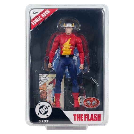 Figurka z komiksem DC Direct Page Punchers - The Flash Jay Garrick (The Flash #123) [Red Platinum Edition]- Zdjęcie 15