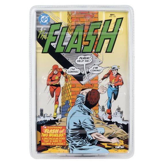 Figurka z komiksem DC Direct Page Punchers - The Flash Jay Garrick (The Flash #123) [Red Platinum Edition]- Zdjęcie 17