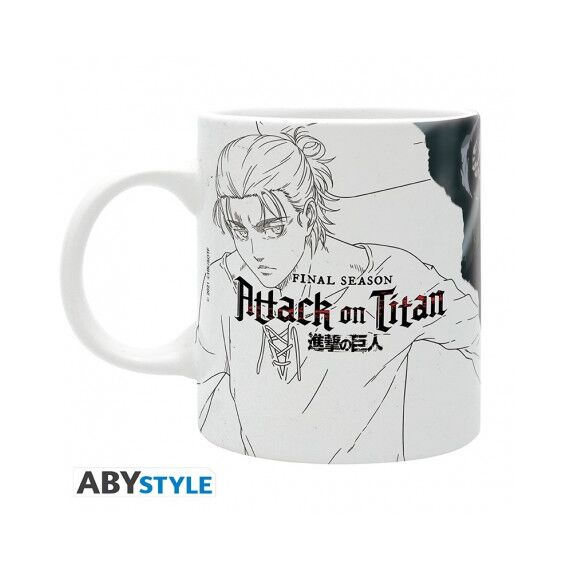 Kubek Attack on Titan - S4 Key art (320 ml)
