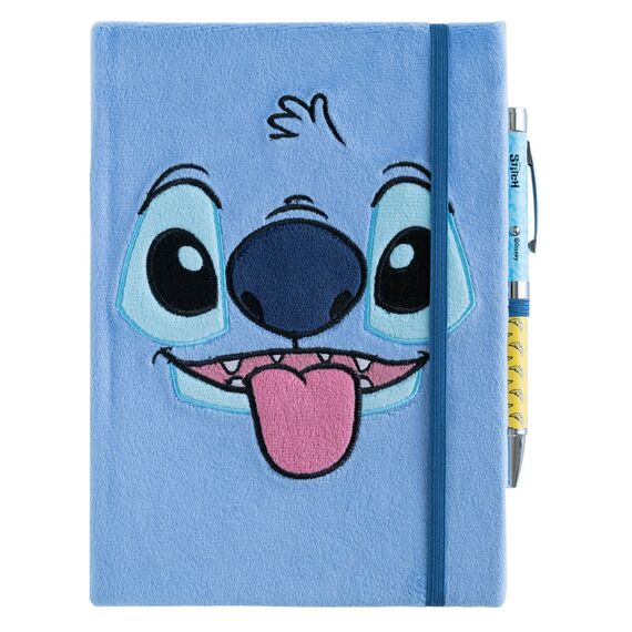 Notes A5 z długopisem z latarką Disney Stitch