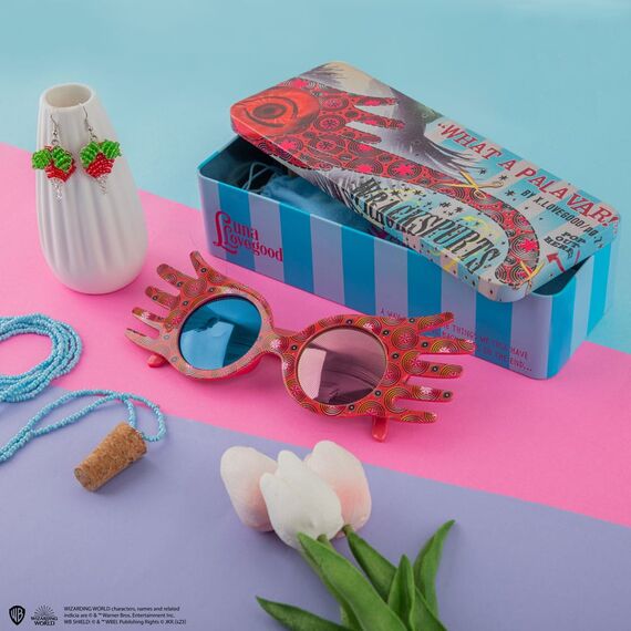 Zestaw akcesoriów Harry Potter - Luna Lovegood (naszyjnik, kolczyki i okulary)- Zdjęcie 10