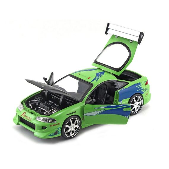 Model samochodu Fast & Furious / Szybcy i wściekli 1/24 - Brian's Mitsubishi Eclipse- Zdjęcie 2