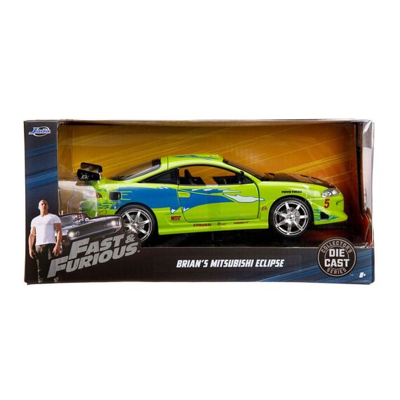 Model samochodu Fast & Furious / Szybcy i wściekli 1/24 - Brian's Mitsubishi Eclipse- Zdjęcie 8