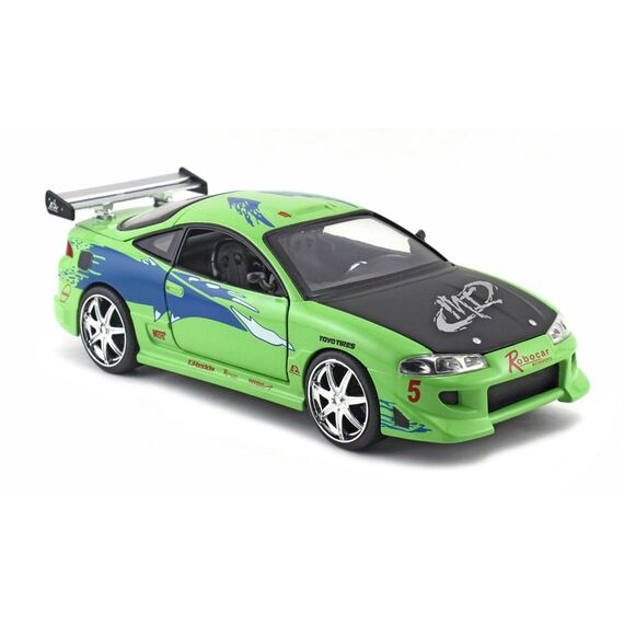 Model samochodu Fast & Furious / Szybcy i wściekli 1/24 - Brian's Mitsubishi Eclipse- Zdjęcie 7