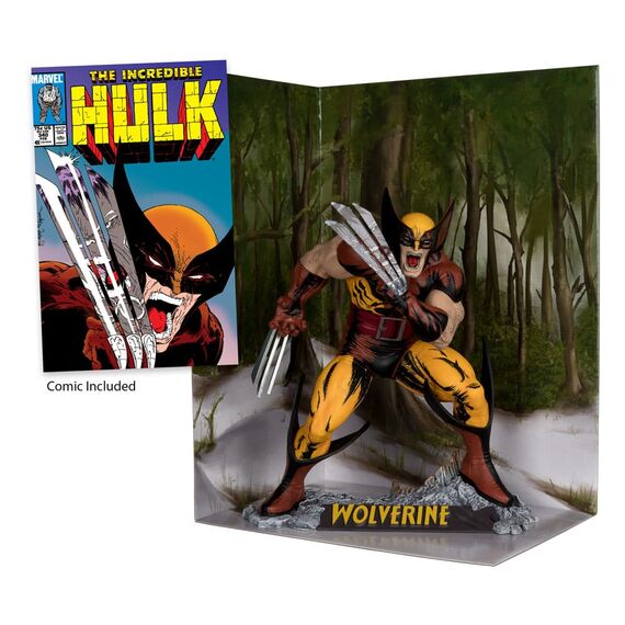 Figurka z komiksem Marvel 1/6 - Wolverine (The Incredible Hulk #340)- Zdjęcie 2
