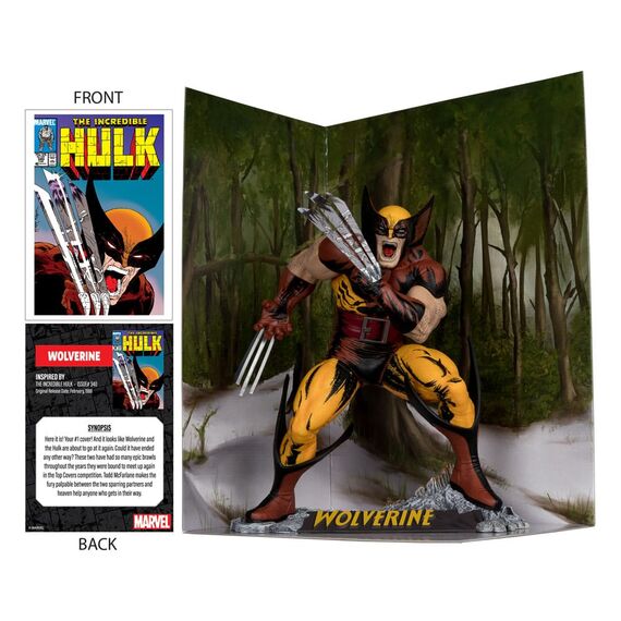 Figurka z komiksem Marvel 1/6 - Wolverine (The Incredible Hulk #340)- Zdjęcie 3