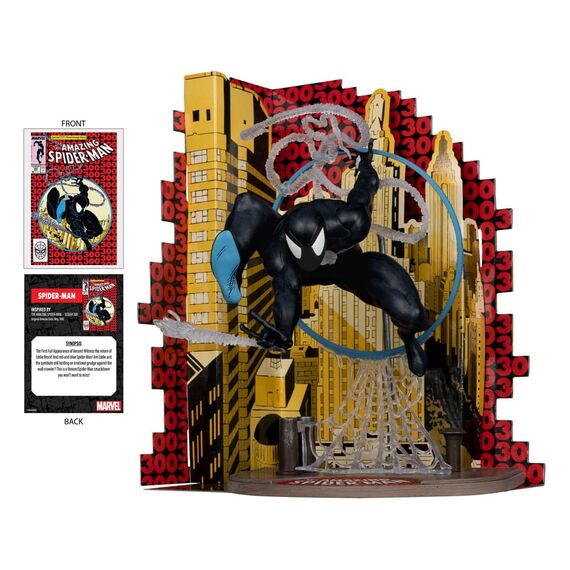 Figurka z komiksem Marvel 1/6 - Spider-Man (The Amazing Spider-Man #300)- Zdjęcie 3