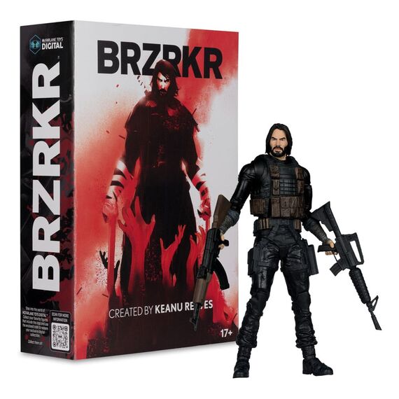 Figurka BRZRKR - B. (z kodem cyfrowym McFarlane Toys Digital)
