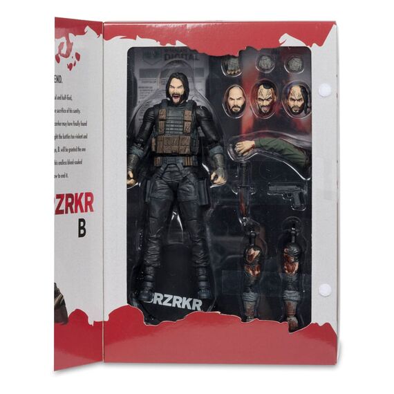 Figurka BRZRKR - B. (z kodem cyfrowym McFarlane Toys Digital)- Zdjęcie 13