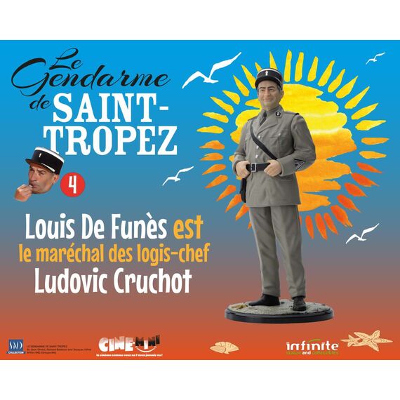Figurka Żandarm z St. Tropez 4 (1964) - Ludovic Cruchot