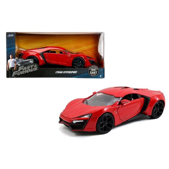 Model samochodu Fast & Furious / Szybcy i wściekli 1/24 - Lykan Hypersport #2