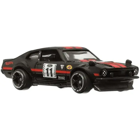 Model pojazdu Hot Wheels Vintage 1/64 - Custom Ford Maverick HRV09- Zdjęcie 3
