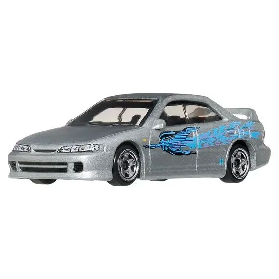 Model pojazdu Hot Wheels Silver Series 1/64 - Custom Acura Integra Sedan GSR (Szybcy i Wściekli) (JBY45)- Zdjęcie 2