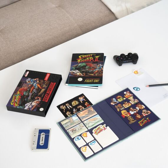 Notes premium A5 z karteczkami samoprzylepnymi Street Fighter- Zdjęcie 4