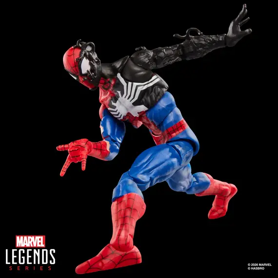 Figurka Marvel Legends (Secret Wars) - Spider-Man (Alien Costume)- Zdjęcie 4