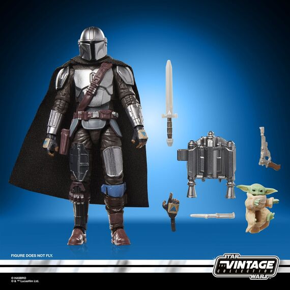 Figurka Star Wars Vintage Collection (The Mandalorian & Grogu) - The Mandalorian & Grogu (Deluxe)- Zdjęcie 4
