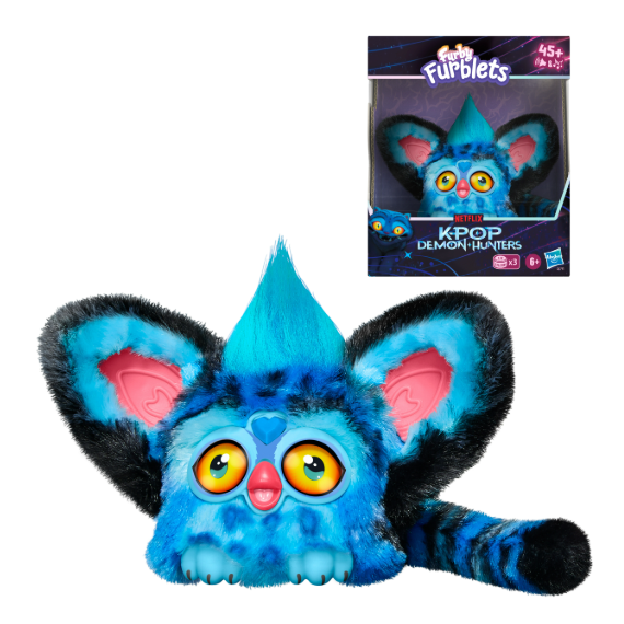 Maskotka interaktywna KPop Demon Hunters Furby Furblets Derpy