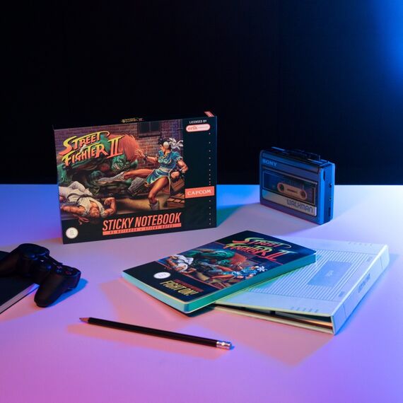 Notes premium A5 z karteczkami samoprzylepnymi Street Fighter- Zdjęcie 6