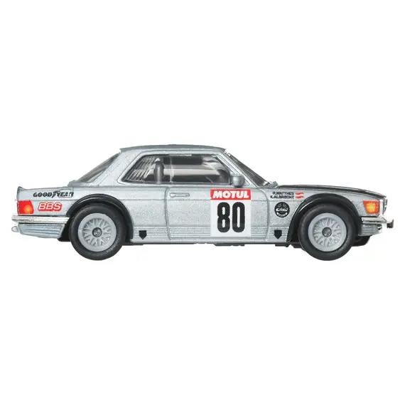 Model pojazdu Hot Wheels Premium Boulevard 1/64 - '80 Mercedes-Benz 500 SLC Rallye (HRT63)- Zdjęcie 4