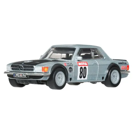 Model pojazdu Hot Wheels Premium Boulevard 1/64 - '80 Mercedes-Benz 500 SLC Rallye (HRT63)- Zdjęcie 2