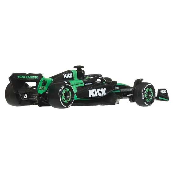 Model pojazdu Hot Wheels Premium Formula 1 (2025) 1/64 - Kick Sauber Formula 1 Team (#77) (JBM13)- Zdjęcie 5