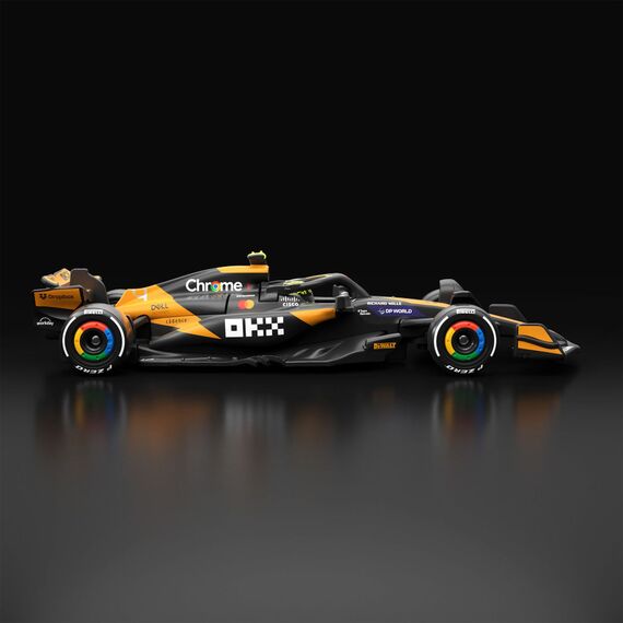 Model pojazdu Hot Wheels Premium Formula 1 (2025) 1/64 - McLaren Formula 1 Team/Equipe (#4) (JBM11)- Zdjęcie 3