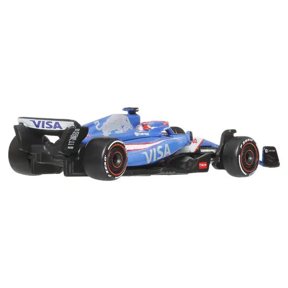 Model pojazdu Hot Wheels Premium Formula 1 (2025) 1/64 - Visa Cash App RB Formula One Team/Equipe (#22) (JBM14)- Zdjęcie 2