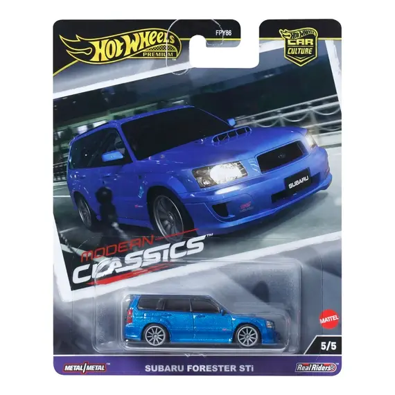 Model pojazdu Hot Wheels Premium Car Culture 1/64 - Subaru Forester STi (HRV74)