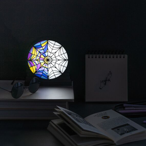 Lampka 3D LED Wednesday - Ophelia Hall Window- Zdjęcie 6