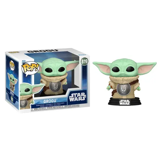 Figurka Star Wars: The Mandalorian & Grogu POP! - Grogu with Crest (819)