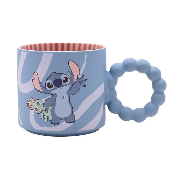 Kubek z rączką 3D Disney Lilo i Stitch - Stitch (300 ml)- Zdjęcie 2