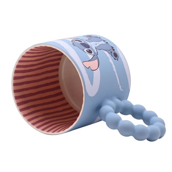 Kubek z rączką 3D Disney Lilo i Stitch - Stitch (300 ml)- Zdjęcie 3