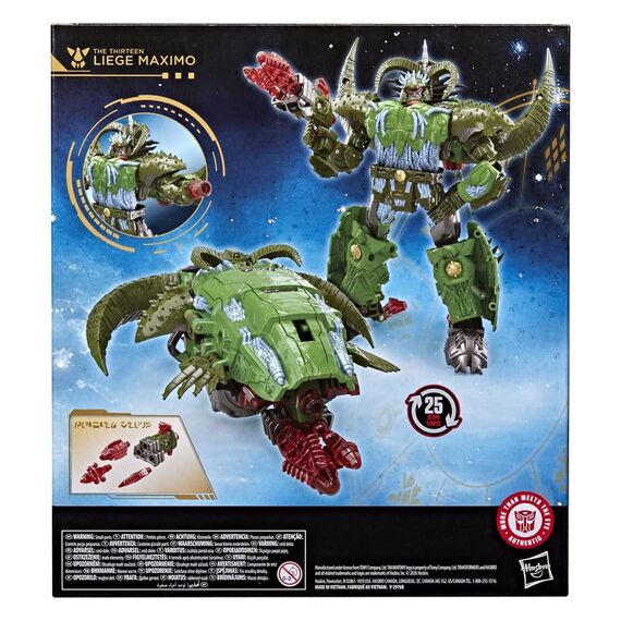 Figurka Transformers Age of the Primes Leader Class - The Thirteen Liege Maximo- Zdjęcie 2