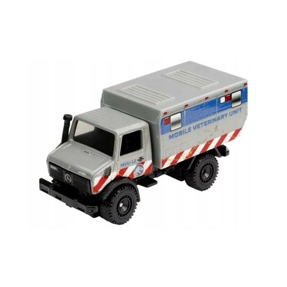 Model pojazdu Hot Wheels Premium - Mercedes-Benz Unimog U 1300L (HCP08)- Zdjęcie 4