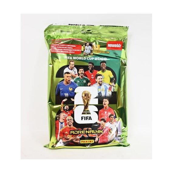Karty kolekcjonerskie Adrenalyn XL - FIFA World Cup 2026 (megazestaw)