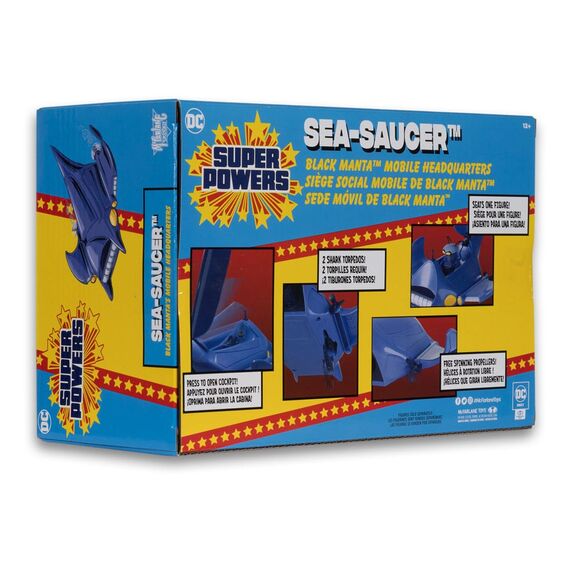 Pojazd DC Direct Super Powers - Black Manta Sea-Saucer- Zdjęcie 3