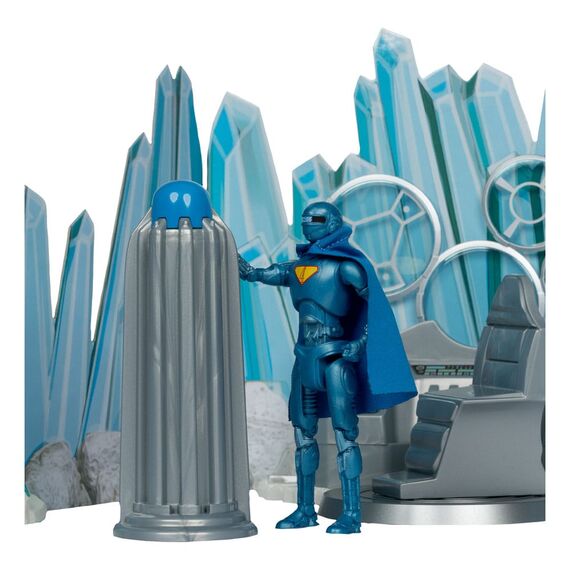 Diorama z figurką Superman (2025) DC Direct Super Powers - Fortress of Solitude with Superman Robot- Zdjęcie 2
