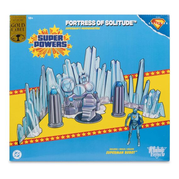 Diorama z figurką Superman (2025) DC Direct Super Powers - Fortress of Solitude with Superman Robot- Zdjęcie 5