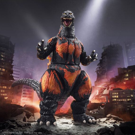 Figurka Godzilla vs. Destoroyah (1995) Toho Ultimates - Burning Godzilla- Zdjęcie 2