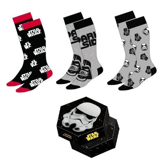 Zestaw 3 par skarpet Star Wars Classic - Imperium (38-45)