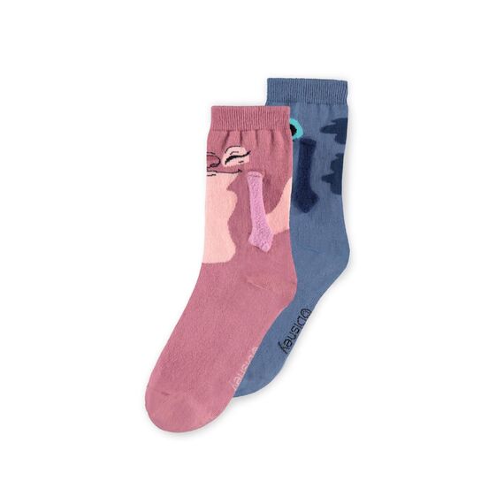 Skarpety Disney Lilo i Stitch - Stitch & Angel (43-46)- Zdjęcie 4