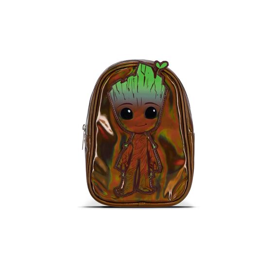 Mini plecak z połyskiem Marvel: Strażnicy Galaktyki - Groot 23 cm